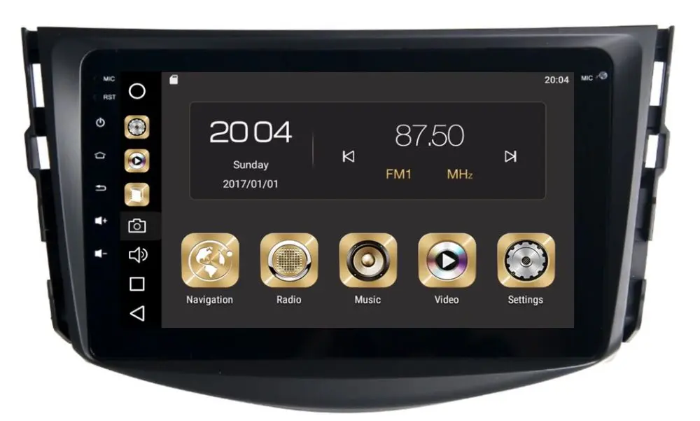 Clearance 32gN 4GRam 8" Android 9.0 Car Audio for Toyota RAV4 2009 - 2012 Headunit  Stereo Video GPS Navi Multimedia IPS Monitor Radio 4G 2