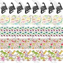 Лента с принтом кота из мультфильма на заказ, 50 ярдов, подарочная упаковка, сделай сам, банты, ленты для рождественской свадьбы