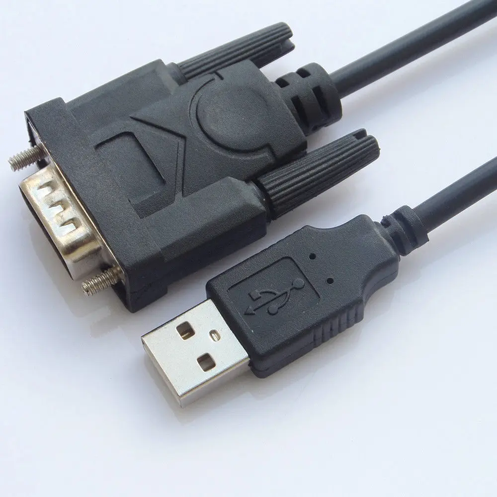USB 2 0 к RS232 9Pin Db9 преобразователь Штекерный последовательный кабель для Win
