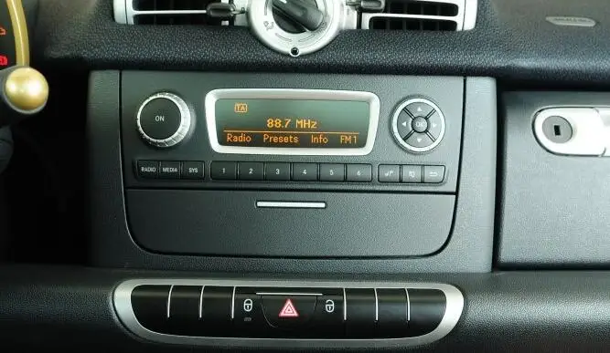 Sale HIRIOT 7 Inch IPS Android 8.0 CAR DVD GPS Player For Mercedes Benz Smart 2011 2012 2013 2014 Navigation Auto Radio 4G+32G DAB+ 2