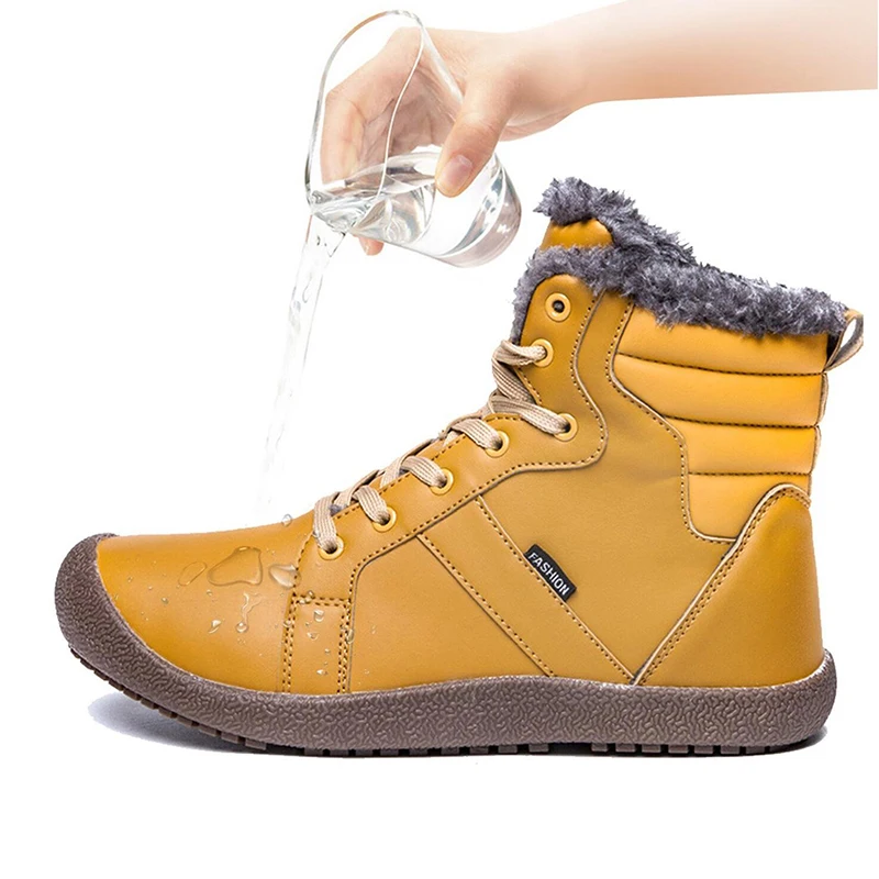 ladies fur lined waterproof boots