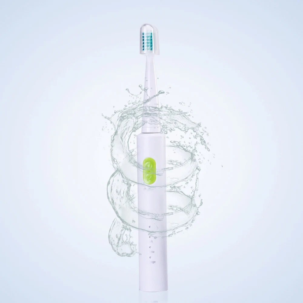 Escova de Dentes Escova à Prova Dentes com 4 Azdent Moda Quente Sônica Elétrica Carregador Usb Recarregável Cabeças Dwaterproof Água Az-1 Pro 3 Beleza e saúde