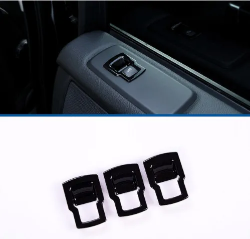 Для Land rover Дискавери 4 LR4 2010- ABS Глянцевая черная кнопка Подъема Окна Накладка для Range rover Sport 2009-2013