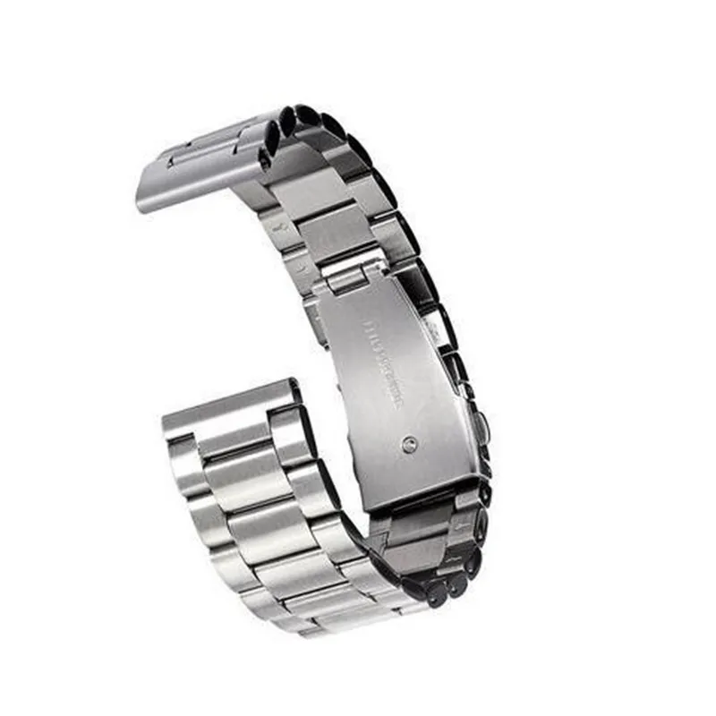 Ремешок для часов из нержавеющей стали для huawei watch gt 2 46 мм 42 мм samsung gear S3 Frontier galaxy watch active 2 46 мм 42 мм amazfit bip