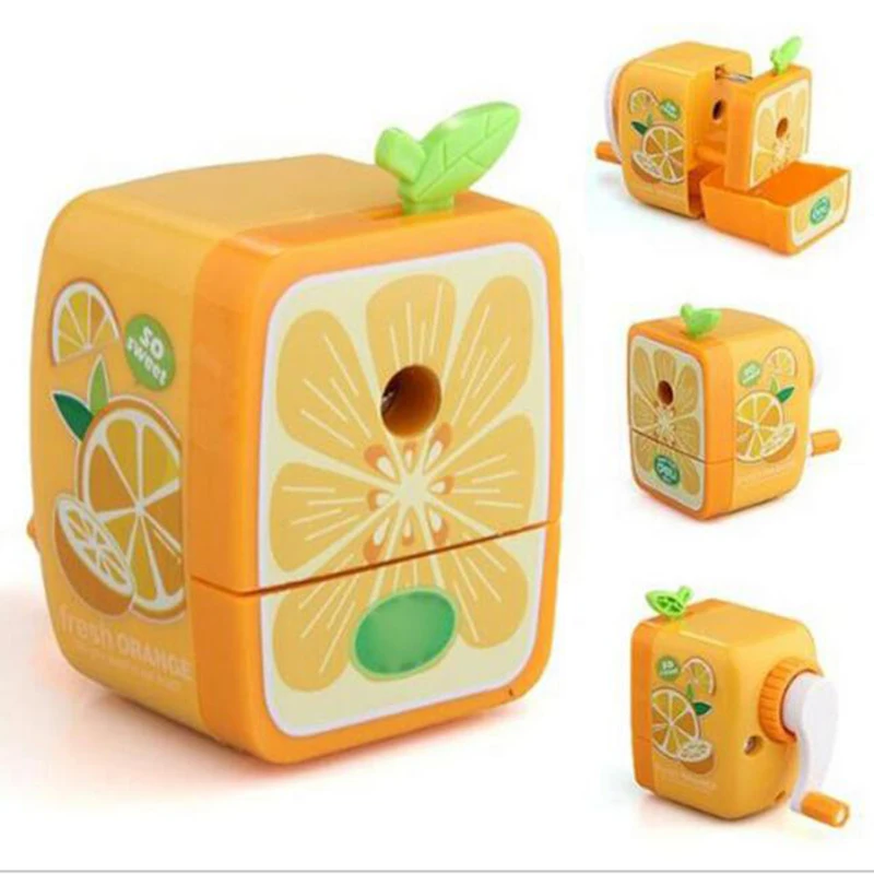 

Lovely Fruit Hand Shaking Machine Fruit Pencil Sharpener Student Pencil Sharpener Tool