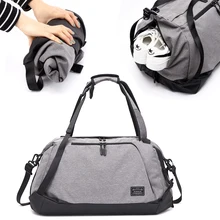 Men Multifunction Travel Bag Large Capacity Luggage & Travel Bags Waterproof 2019 Male Black Gray Backpack Casual Duffle Bag augur men travel duffle bag large capacity handbag male tourist backpack canvas messenger multifunction shoulder travel bags