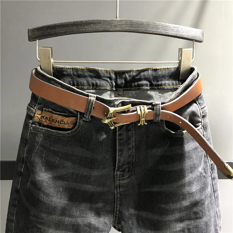 Slim Mujer Harem Fit Para Venta Negro Jeans De Pantalones K449 Mujeres Caliente Denim Dama Cintura Alta Casual vzn5qwAn