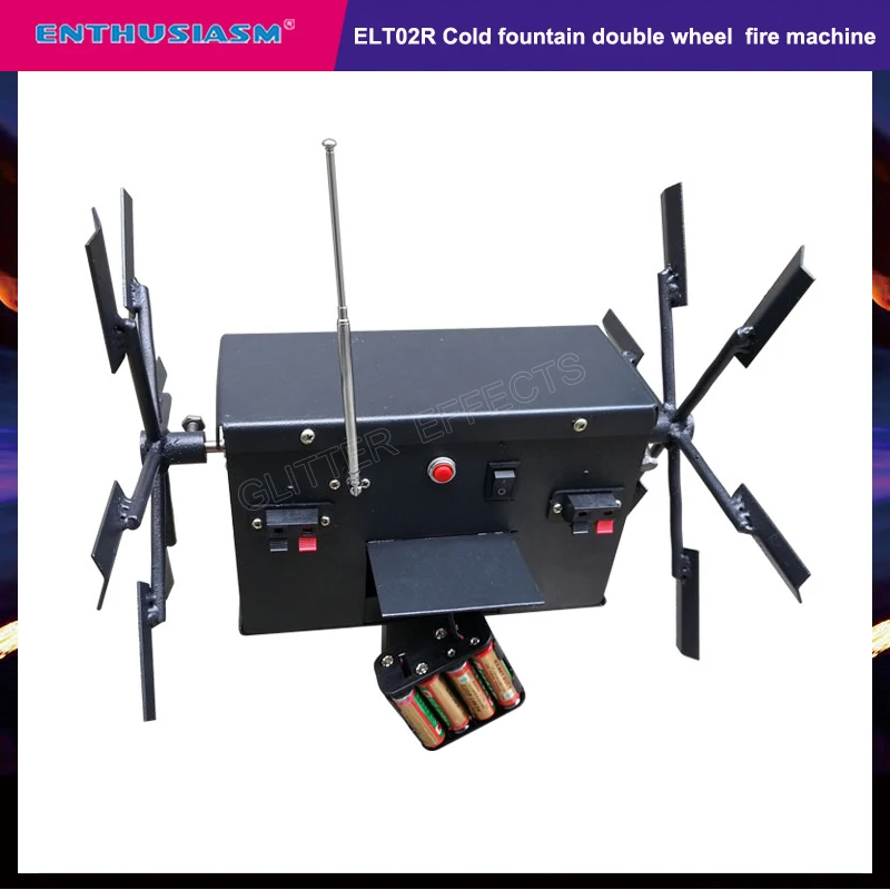 Moinho tipo de tipo de Bateria Máquina de Sistema de Ignição Controle Remoto Roda Dupla Face Bateria Estágio Fonte Fria
