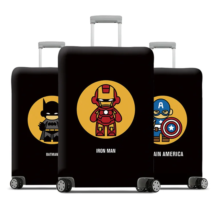 

Belt Bag Iron Man Spiderman Captain America Luggage Cover Suitcase Proof Sleeve 20"24"28"30" Thickening Resistance Wholesale