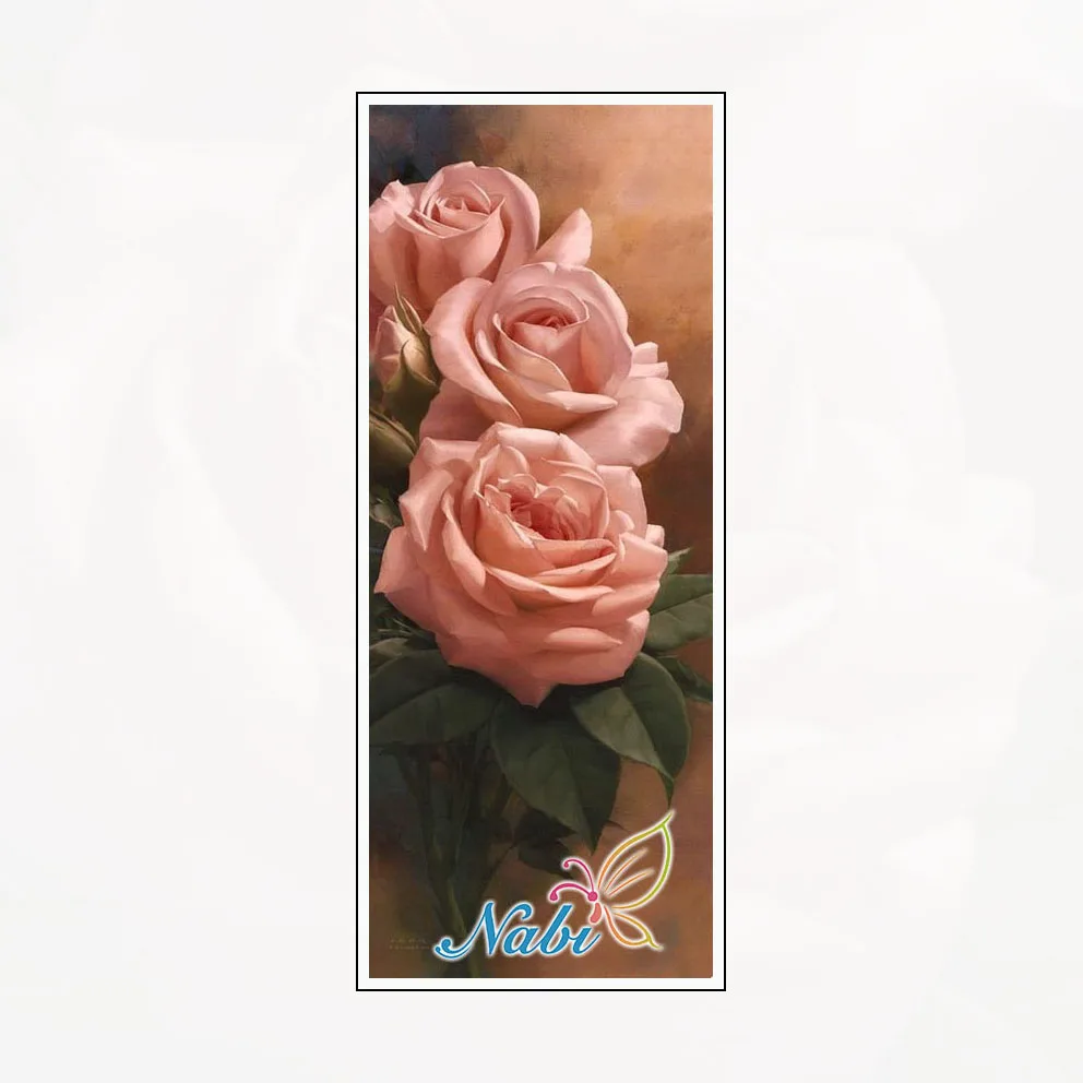 

flower rose icon 5d diy pictures 352KK - Round Diamond embroidery cross stitch diamond mosaic painting