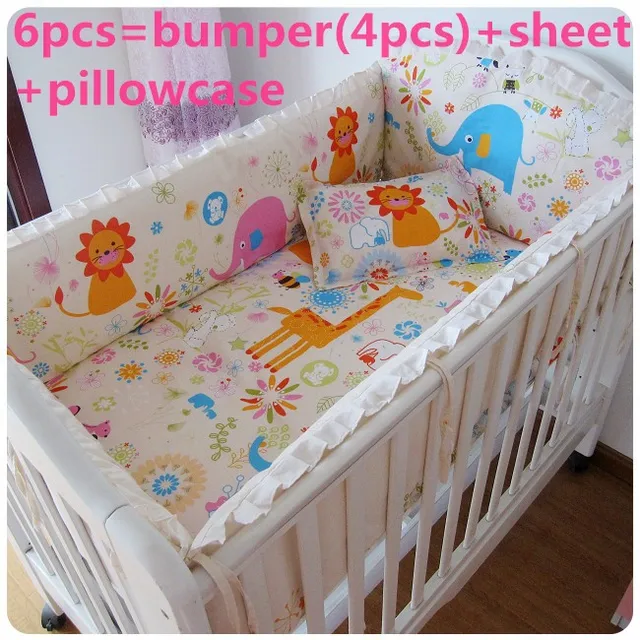 baby cot crib bumper