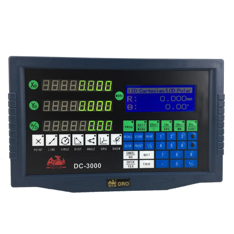 

black and high Precision three axis digital for milling machine