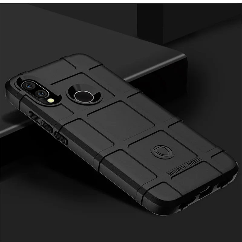 Бронированные противоударные Чехлы для Xiaomi Redmi 7 чехол Мягкий противоударный
