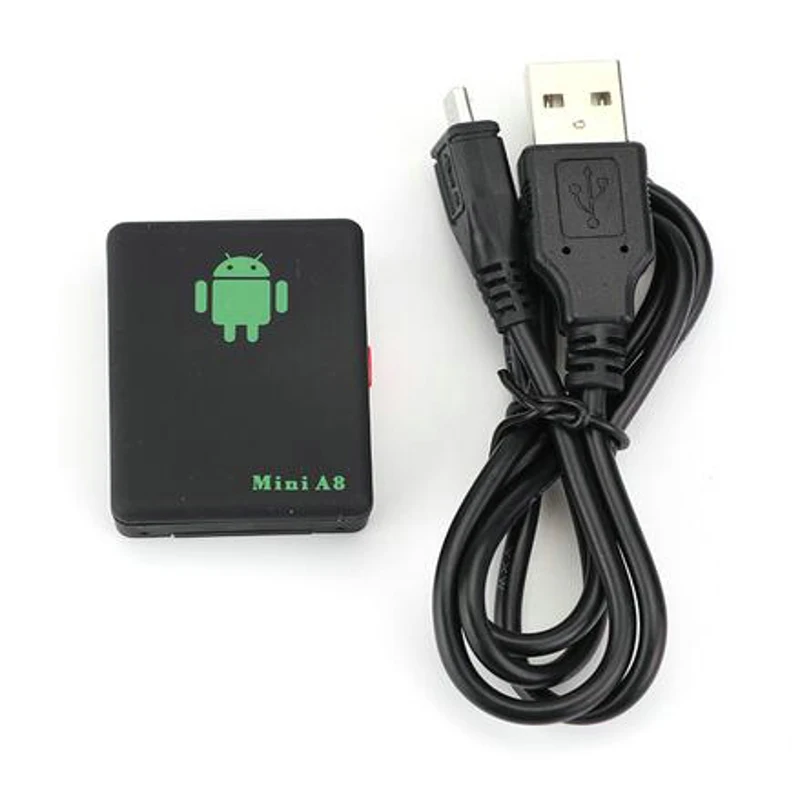 

MINI GSM/GPRS A8 Tracker for Protection Car/SOS key/Dual microphone/automatically dial back For Cars Kids Elder Pets Locator HOT