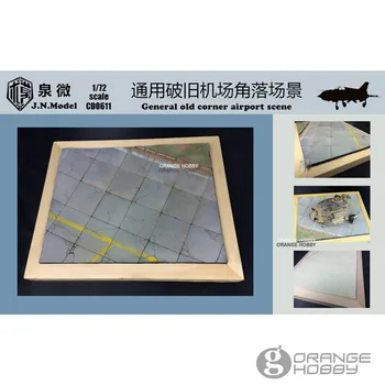 

OHS JNModel CD0611 1/72 General Old Corner Airport Scene for Aircraft Assembly Miniatures Accessories Model Building Kits oh