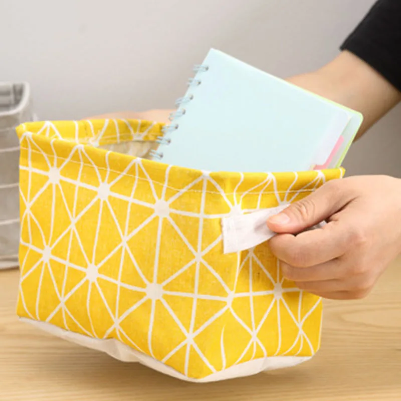 Nordic Style Clothes Lattice Storage Bag Folding Closet Organizador For Pillow Quilt Blanket Quilt Bag Nordic Style Clothes Lattice Storage Bag Folding Closet Organizador For Pillow Quilt Blanket Quilt Bag