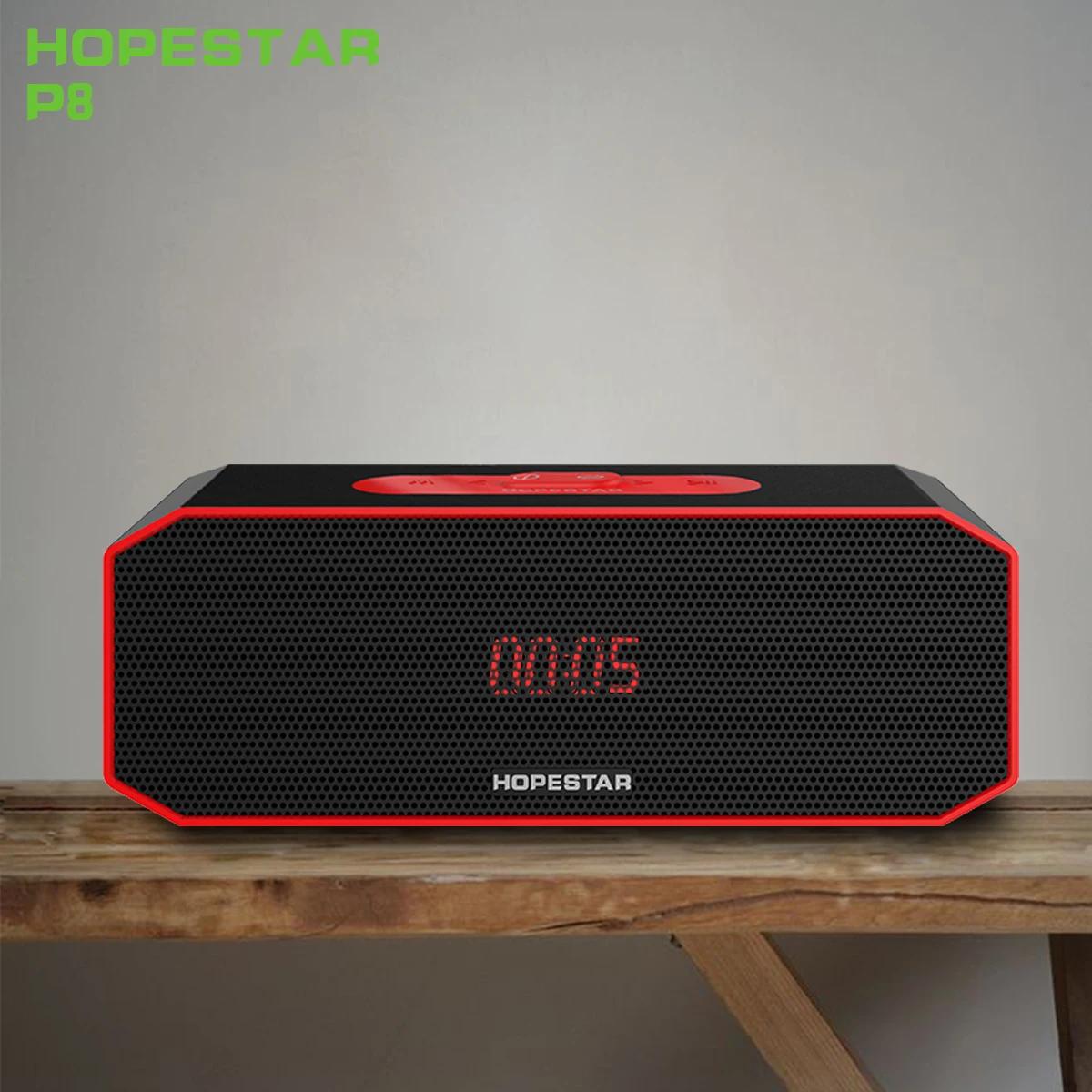 

HOPESTAR P8 5W*2 Bluetooth Speaker 2000mAH Portable Wireless Loudspeaker Sound System stereo Outdoor Speaker
