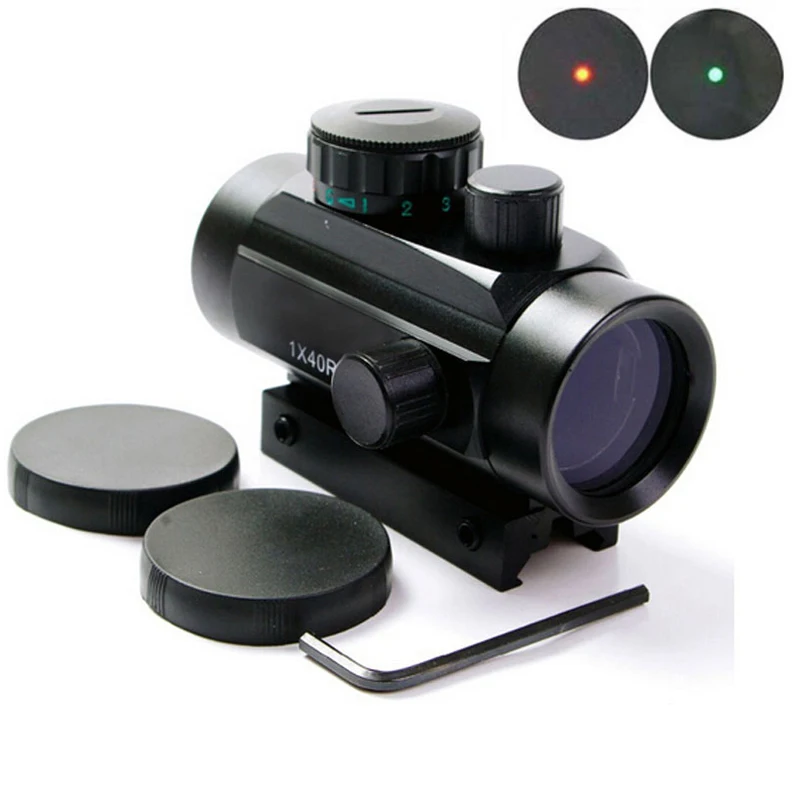 

Hunting Scope Shooting Red Dot Scope 1X40 Tactical Riflescopes Holographic Sight Aimpoint Adjustable Rifle Gun Scope For 20/11mm