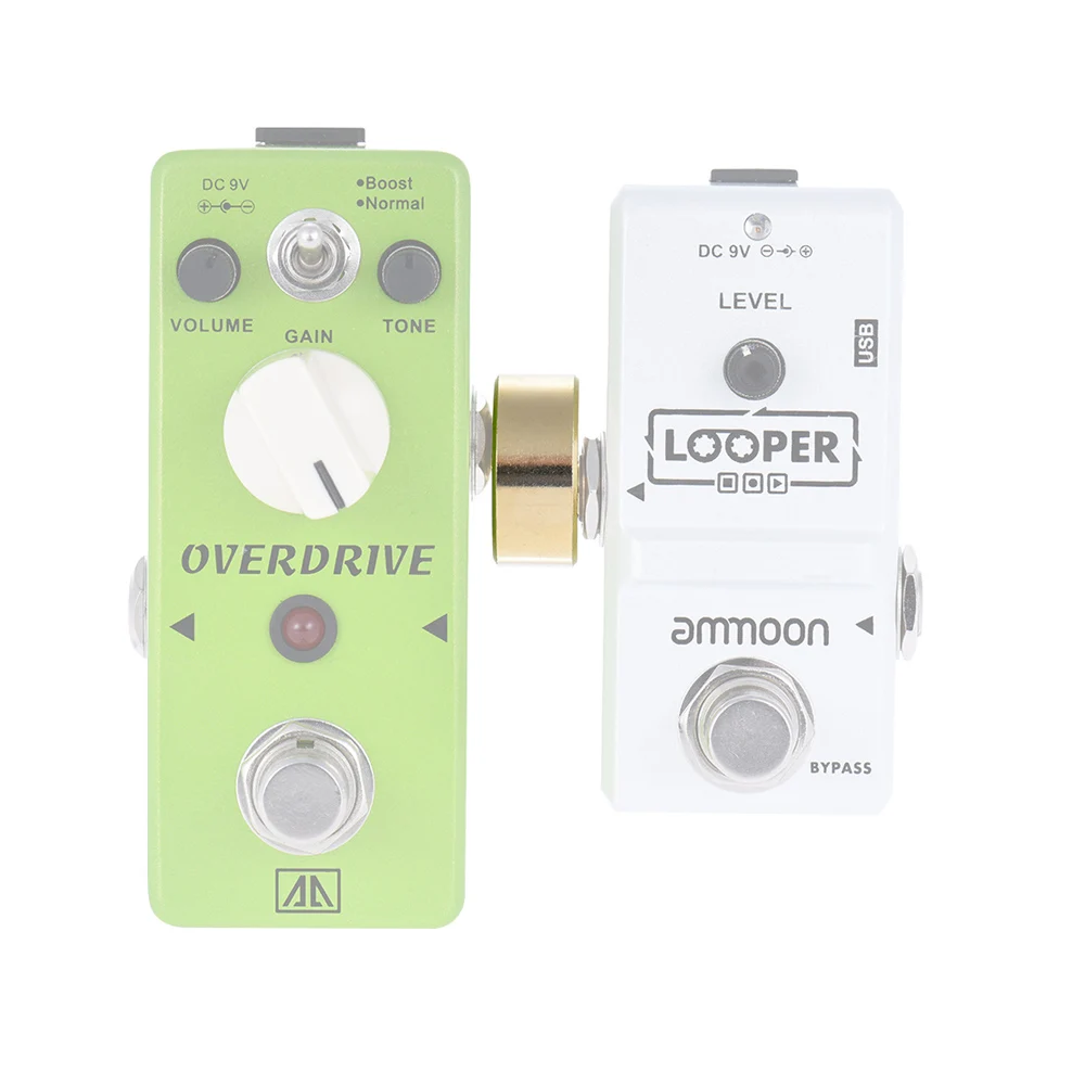 

2 Pack 1/4 Inch 6.35mm Z Type Guitar Effect Pedal Coupler Connector Guitar Pedal Board Accessory