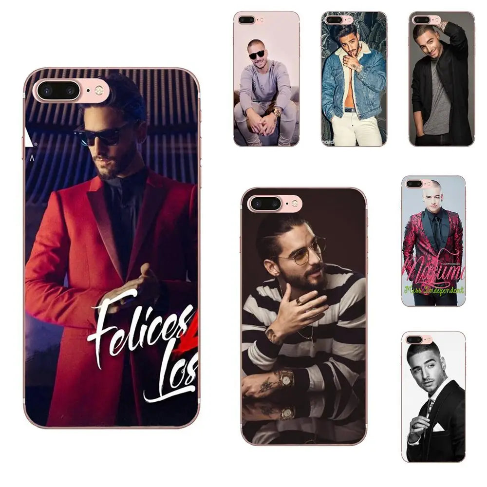 

Soft TPU Cover Pupular Singer Maluma Pattern For Samsung Galaxy Note 5 8 9 S3 S4 S5 S6 S7 S8 S9 S10 mini Edge Plus Lite