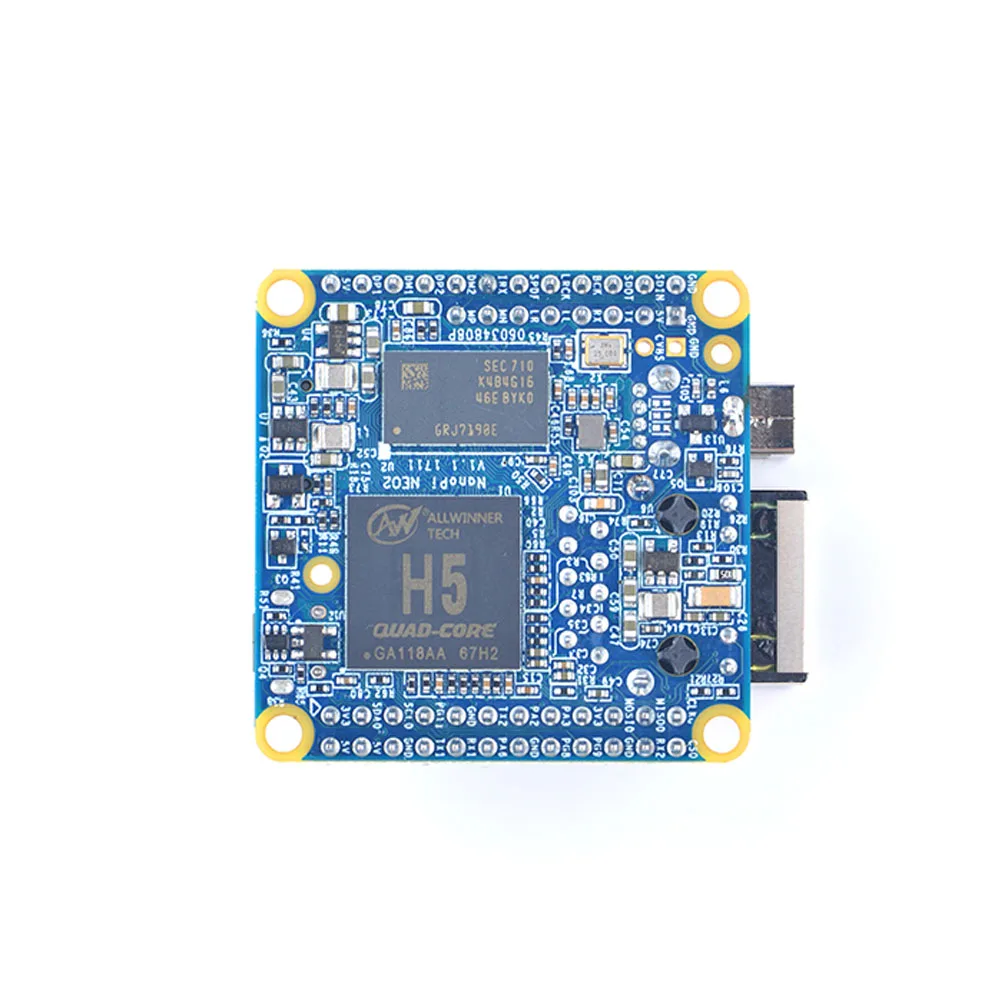 NanoPi NEO2 LTS макетная плата быстрее, чем Raspberry PI 40X40 мм(512 МБ/1 ГБ DDR3 ram) ARM Cortex-A53 Allwinner H5