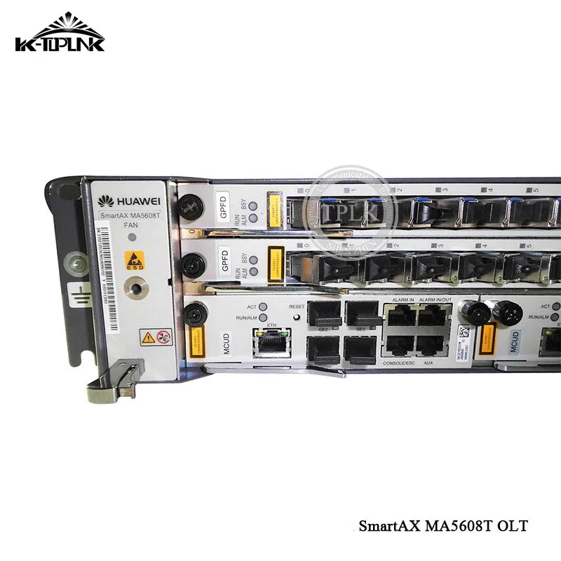 Цена Hua wei OLT GPON MA5608T AC, 1* MPWD линия питания Оптический Терминал, 1*1 г MUCD плата управления 8 или 16 портов