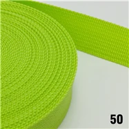 50 yellow green 20mm 25mm 38mm 50mm wide Imicka webbing