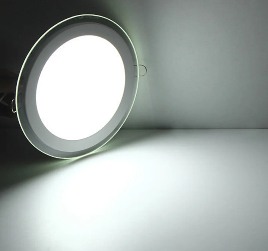 Square are LED Panel Light 6W 12W 18W Round Downlight AC85-265V LED Surface Ceiling Lamp For Kitchen Lighting