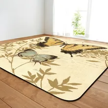 3D ковер с рисунком бабочки, большой ковер для дома, гостиной, спальни, кабинета, мягкие ковры, Tapete para casa sala alfombra