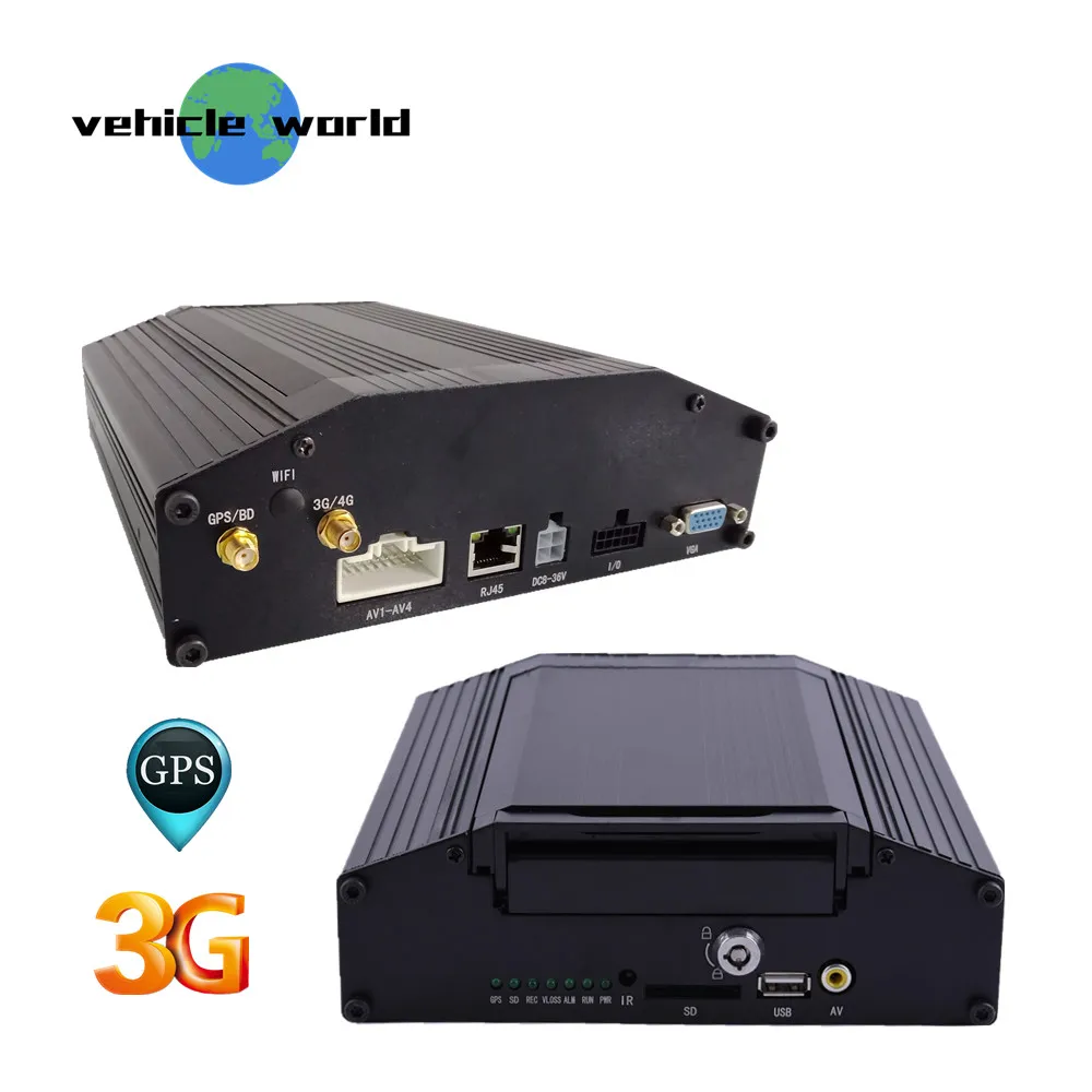 AHD 720P 4Ch HDD SD карта GPS 3G школьный автобус прицеп грузовик такси автомобиль