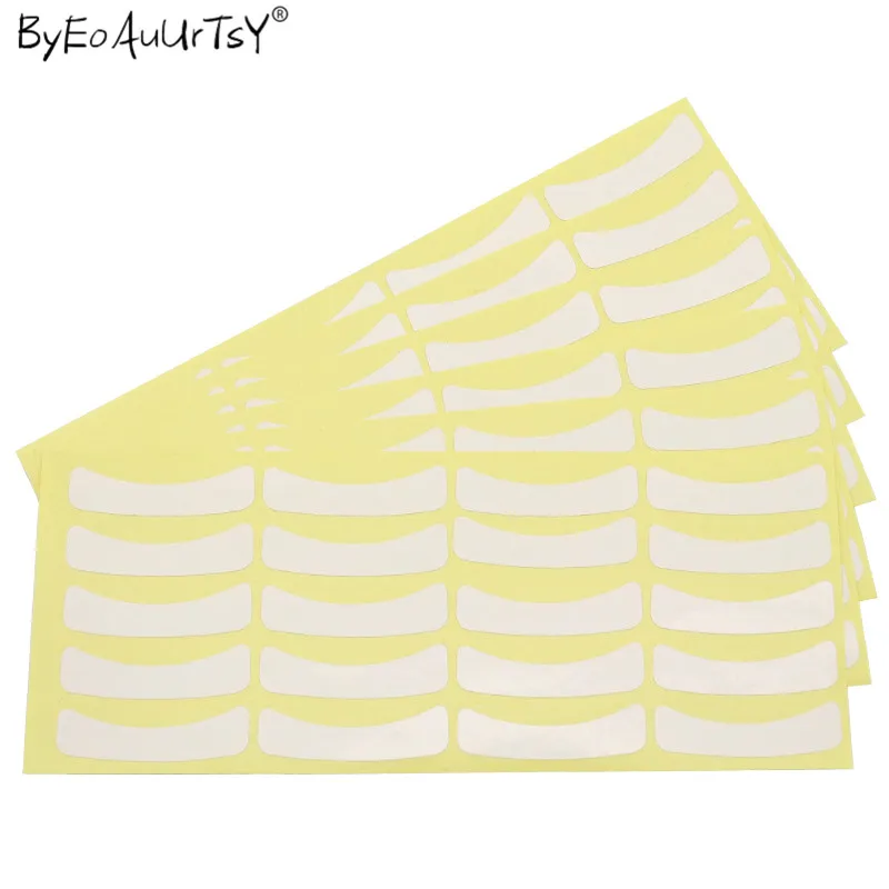 

200pairs Disposable Paper Patches Eyelash Under Eye Pads Lash Eyelash Extension Paper Patches Eye Tips Sticker Wraps