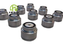 Speaker Feet Spikes PC Machine Mats Pads 4PCS Maglev D48mm H40mm aluminum machine feet power amplifier