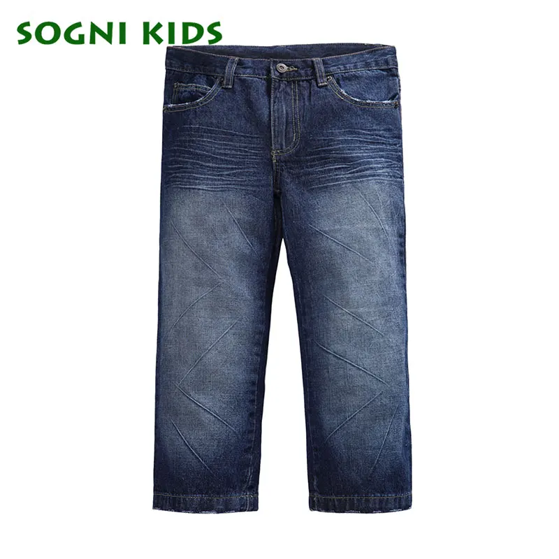 Boys Jeans pants for boy 2 12Yrs children full denim pants for kid