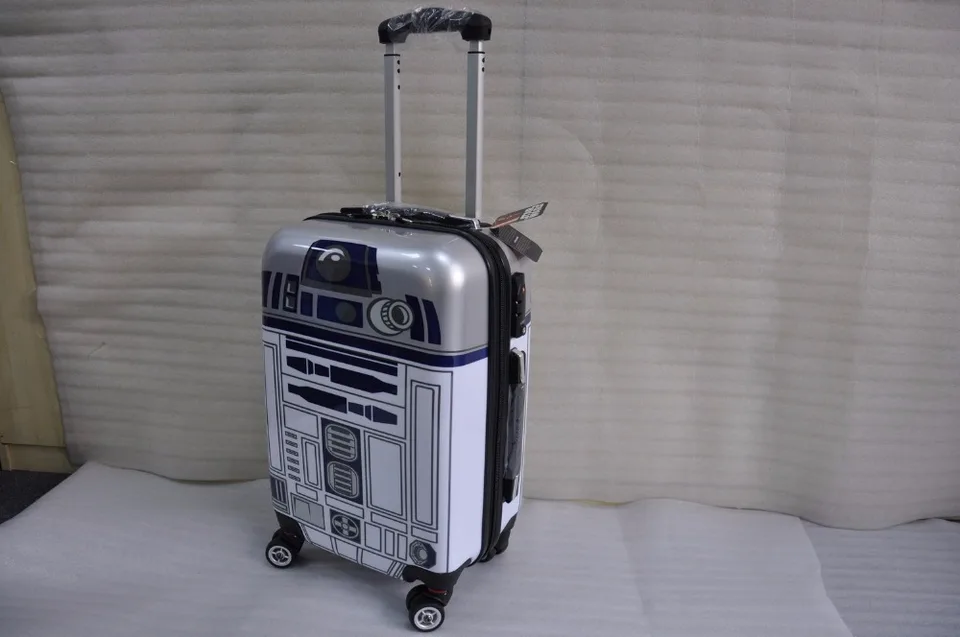 r2d2 rolling suitcase
