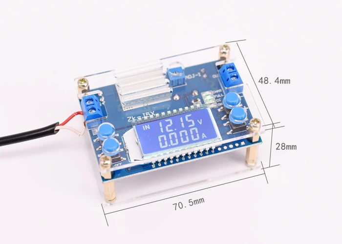Цифровой дисплей автомобиля dc-модуль постоянного тока 24 v/12 v поворот 5 v/5a преобразователь напряжения питания, регулируемый 9V3. 7v3v