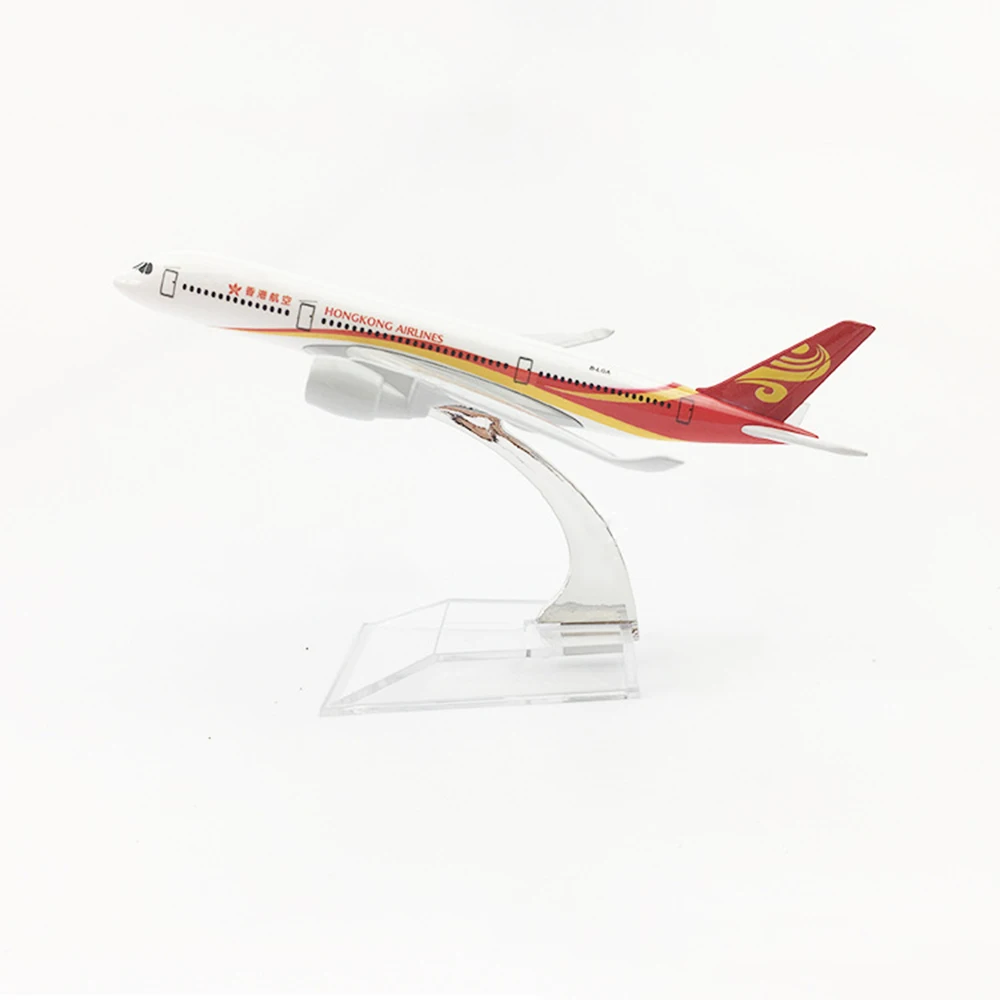 1/400 Весы Модель Аэробус A350 Hong Kong авиакомпаний 16 см сплава игрушка в виде самолета Для детей подарок для коллекции