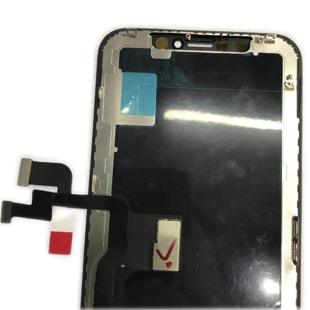 Для iPhone X ЖК дисплей кодирующий преобразователь сенсорного экрана в сборе Замена