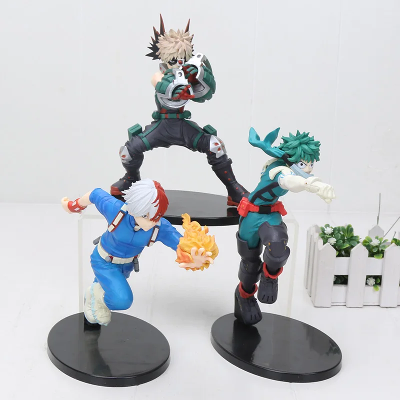 Моя геройская Академия с нулевой фигуркой Smack Midoriya Izuku Bakugou Katsuki Shoto Boku no Hero моя