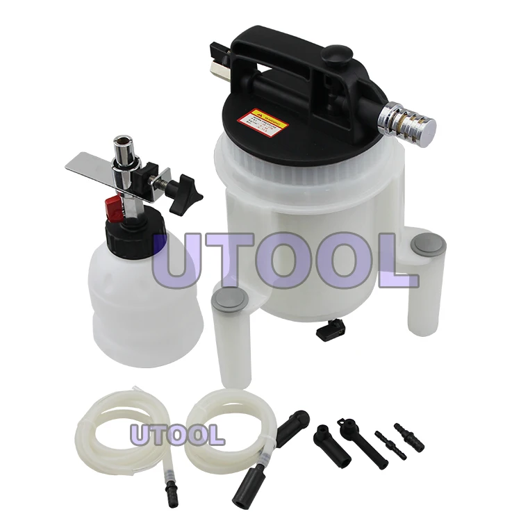 Pneumatic Brake Fluid Extractor &Automatic Refilled Bottle 2L Brake Oil