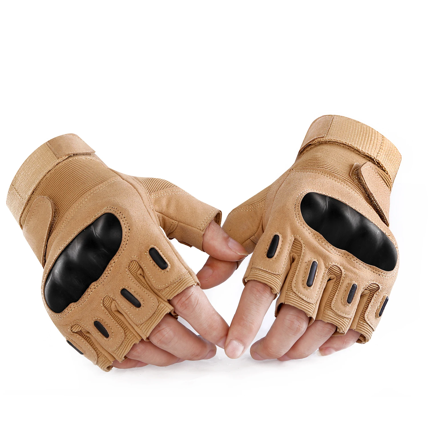 Tactical Fingerless Gloves Military Army Paintball Airsoft Combat