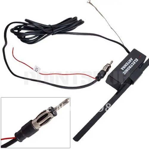 Free shipping Glass Window Windscreen Mount Car Radio Aerial Antennain GPS Receiver & Antenna