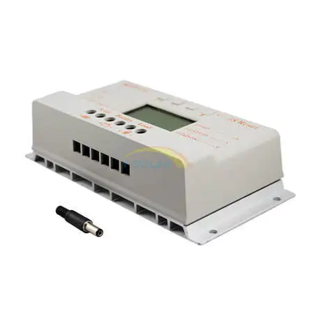 MPPT 30A LCD controlador de carga Solar 12 V 24 V auto interruptor pantalla LCD MPPT30 controlador de carga Solar MPPT 30 controlador de cargador - 4