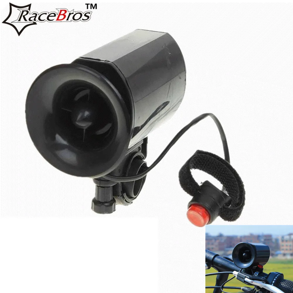 6 Sound Waterproof Bike Bicycle Cycling Electric High Sound Horn MTB