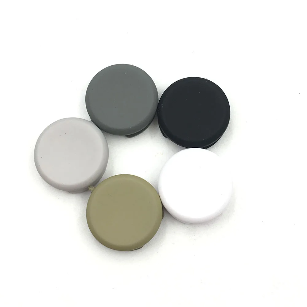 

100pcs Plastic Black Grey Analog Controller Stick Cap Joystick For Nintendo 3DS XL LL Grey