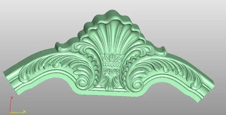 

3D model STL format file for cnc router engraving furniture sofa cabinet chair leg pattern Artcam 733