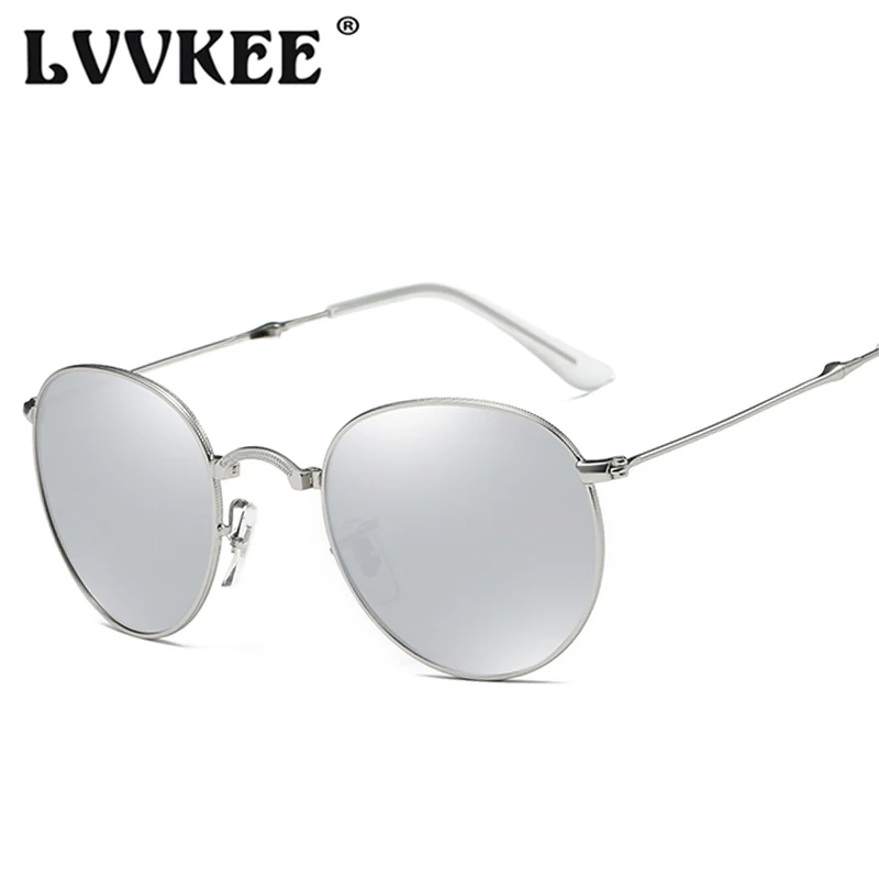 LVVKEE 2019 круглые складные солнцезащитные очки мужские и женские ретро