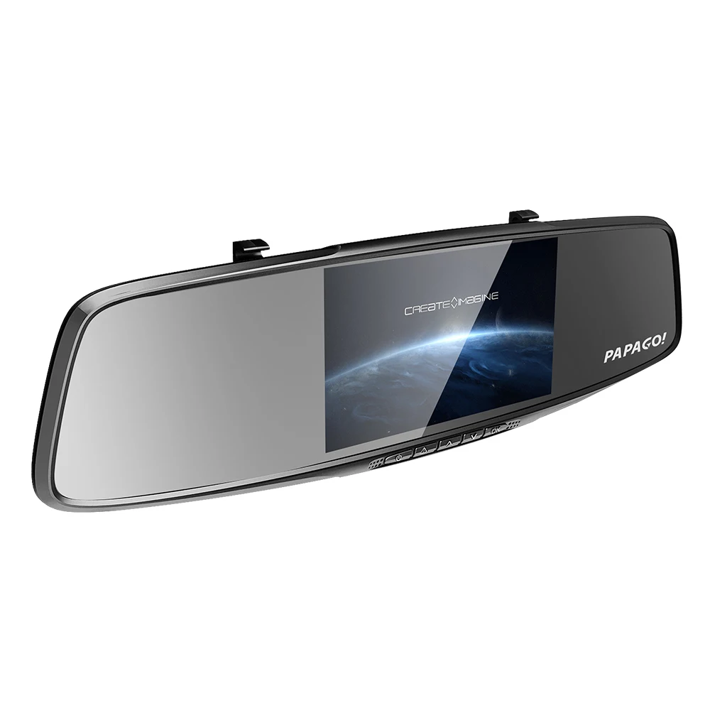 

Dashcam DVR Car DVRs Dash Cam Registrar Auto Camera Video Recorder Camcorder Dual Lens 5.0 inch Screen Rearview Mirror