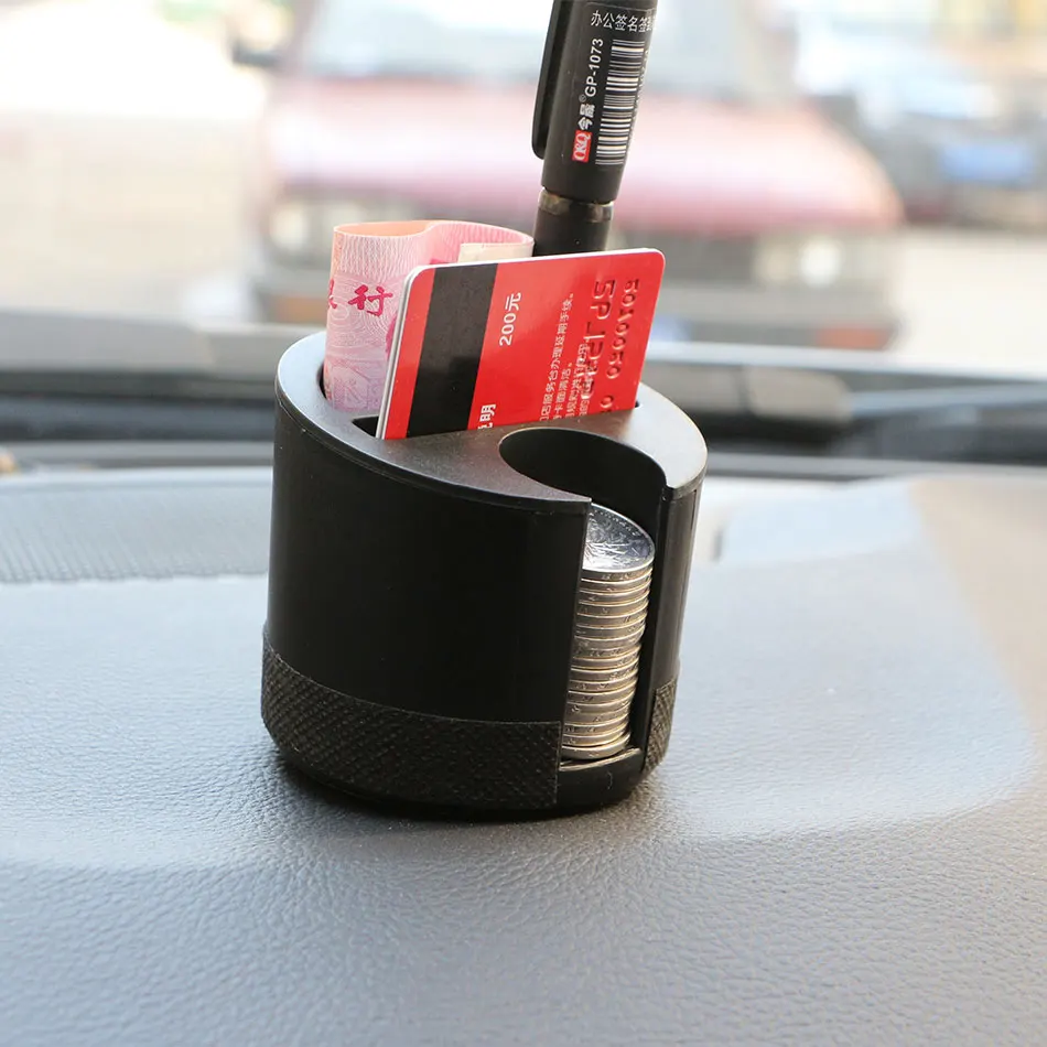 

Jameo Auto Car Card Coin Cup Seat Storage Box for Volkswagen VW Polo Passat Golf for Peugeot for Citroen for Chevrolet Cruze