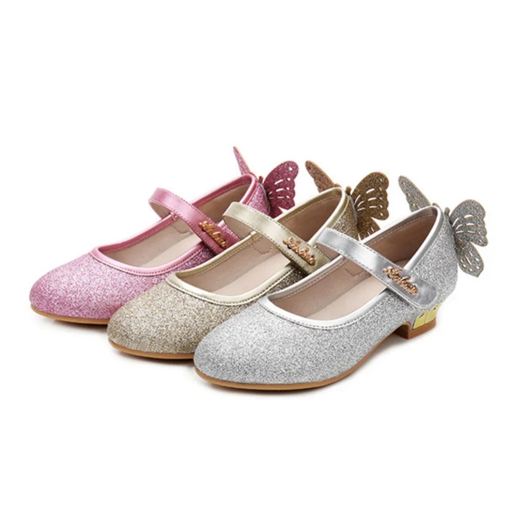 Children Kids Girl Rhinestone Princess Party Dress Dance Shoes Leather Moccasins Children Kids Girl Rhinestone Princess Party Dress Dance Shoes Leather Moccasins