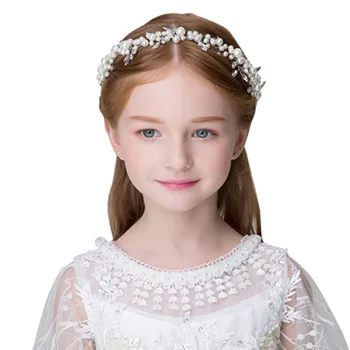 

Girls Tiara Wedding Girl Rhinestone Headband Head Crown Princess Jewelry Hair Accessories In Stock
